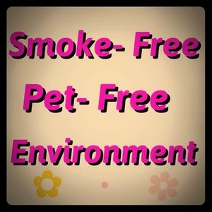 100% Smoke & Pet Free Home